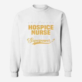 Hospice Nurse Sweat Shirt - Seseable