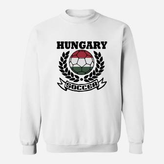 Hungary Soccer Team Sweat Shirt - Seseable