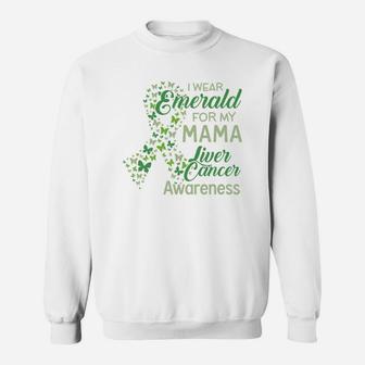 I Wear Emerald For My Mama Proud Mom Sweat Shirt - Seseable