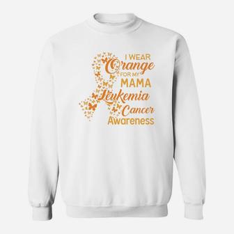 I Wear Orange For My Mama Proud Mom Love Mom Sweat Shirt - Seseable
