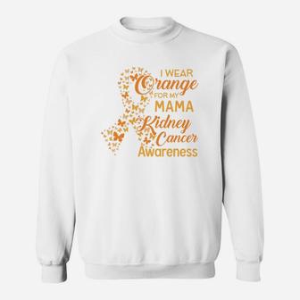 I Wear Orange For My Mama Proud Mom Sweat Shirt - Seseable