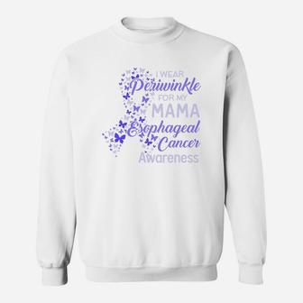 I Wear Periwinkle For My Mama Proud Mom Sweat Shirt - Seseable