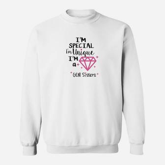 Im Special Gem Sisters Sweat Shirt - Seseable