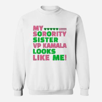 Is My Sorority Sister Like Me My Vp Sweat Shirt - Seseable