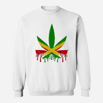 Jamaica Flag Day Jamaican Country Retro Vintage Gift Sweat Shirt - Seseable