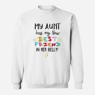 Kids Cousin Reveal My Aunt Has New Best Friend In Belly Sweat Shirt - Seseable