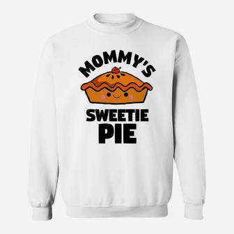 Kids Mommys Sweetie Pie Cute Funny Food Sweat Shirt - Seseable