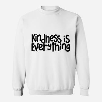 Kindness Is Everything Anti Bullying Kind Orange Sweat Shirt - Seseable
