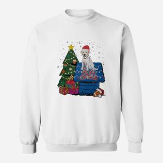Labrador Retriever Ugly Sweater Christmas Sweat Shirt - Seseable