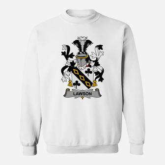 Lawson Family Crest Irish Family Crests Ii Sweat Shirt - Seseable