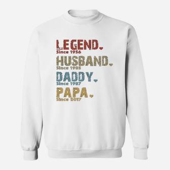 Legend Husband Daddy Papa Sweat Shirt - Seseable