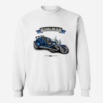 Live To Ride & Ride To Live Sweatshirt - Seseable