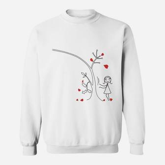 Love You Madly Couples Husband Gifts For Valentines Day Sweat Shirt - Seseable