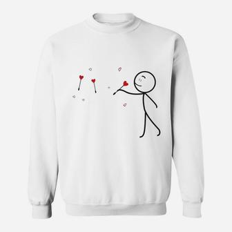 Love You Madly Couples Husband Gifts For Valentines Day Sweat Shirt - Seseable