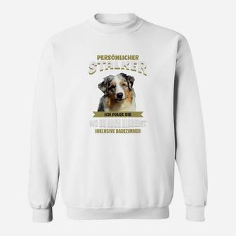 Lustiges Hundemotiv Sweatshirt für Hundeliebhaber, Sicherheitsservice Design - Seseable