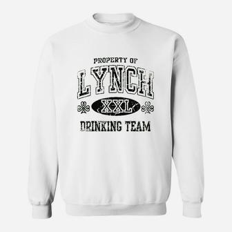 Lynch Irish Drinking Team Green Family Surname Sweat Shirt - Seseable