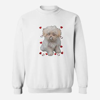Maltese Dog Lover Dogs Puppies Owners Gift Sweat Shirt - Seseable