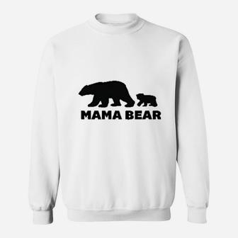 Mama Bear And Baby Bear Matching Sweat Shirt - Seseable