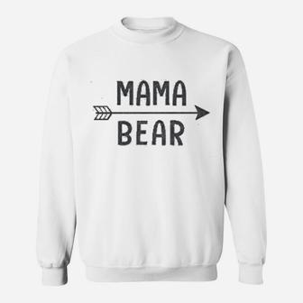 Mama Bear Mothers Day Mom Sweat Shirt - Seseable