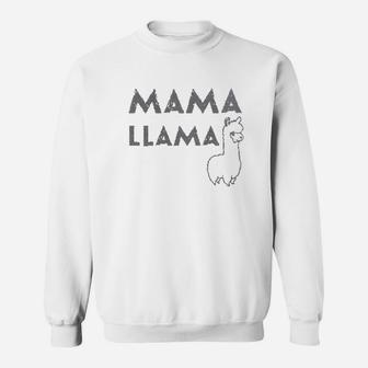 Mama Llama Not Mama Bear Sweat Shirt - Seseable