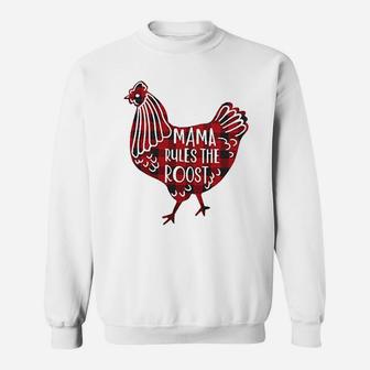 Mama Rules The Roots Sweat Shirt - Seseable