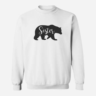 Matching Bear Family Sister Bear Sweat Shirt - Seseable