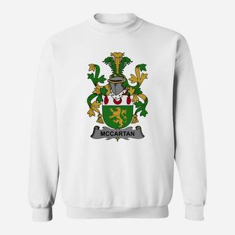 Mccartan Family Crest Irish Family Crests Ii Sweat Shirt - Seseable