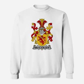 Mccolley Family Crest Irish Family Crests Ii Sweat Shirt - Seseable
