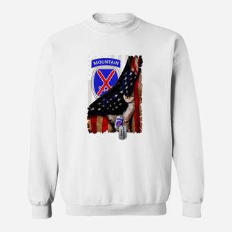 Meet My 10th Mountain Division Dad Jobs Gifts Sweat Shirt - Seseable