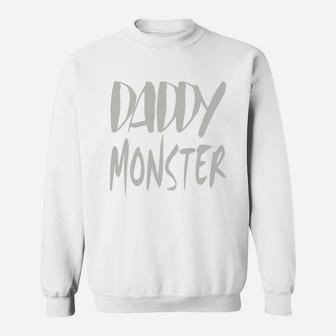 Mens Daddy Monster Shirt, best christmas gifts for dad Sweat Shirt - Seseable