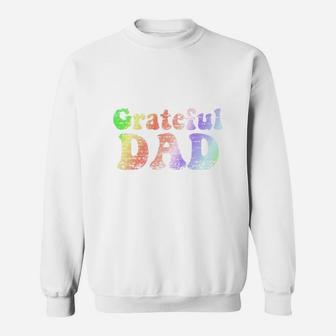 Mens Grateful Dad T-shirt Fathers Day Christmas Birthday Gift Sweat Shirt - Seseable