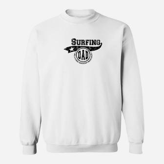 Mens Surfing Dad Fathers Day Gift Father Sport Men Sweat Shirt - Seseable
