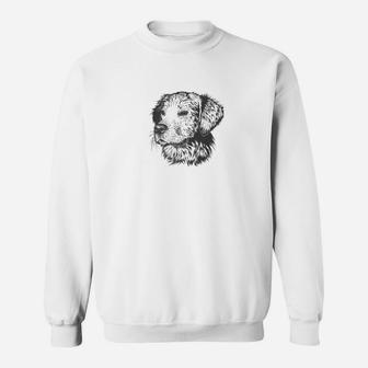 Menswomens Golden Retriever Puppy Dog Ultra Soft Sweat Shirt - Seseable