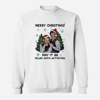 Merry Christmas May It Be Filled With Activities Step Brothers Shirt Sweat Shirt - Seseable