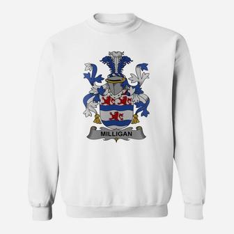 Milligan Family Crest Irish Family Crests Ii Sweat Shirt - Seseable