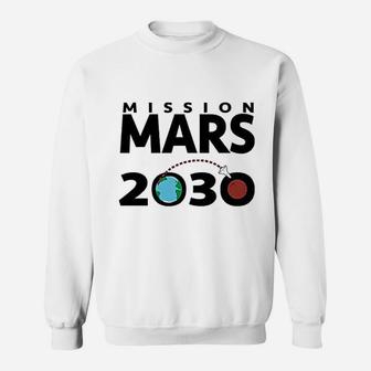 Mission 2030 Space Exploration Science Graphic Sweat Shirt - Seseable