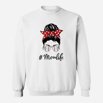 Mom Life Baseball Softball Sweat Shirt - Seseable