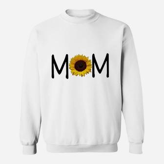 Mom Sunflower Art Sweat Shirt - Seseable