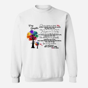 Mom To My Daughter Sweat Shirt - Seseable