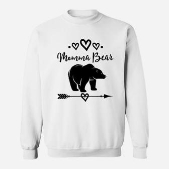 Momma Bear T Gift Sweat Shirt - Seseable