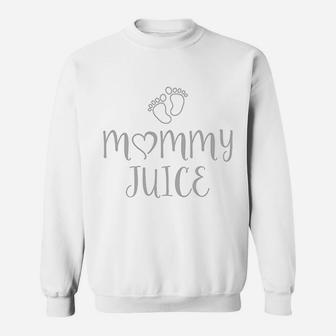Mommy Juice Funny, gifts for mom, mom birthday gifts, mom gifts Sweat Shirt - Seseable