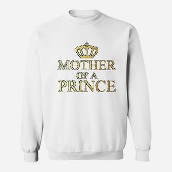 Mother Of A Prince Son Of A Queen Matching Mother And Son Sweat Shirt - Seseable