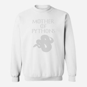 Mother Of Pythons Cute Funny Unique Snake Mom T-shirt Gift Sweat Shirt - Seseable
