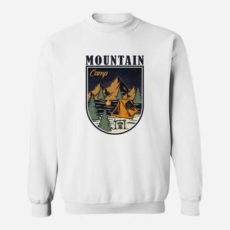 Mountain Camp Lovers Gift Camping Hiking Sweatshirt - Seseable