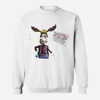 National Lampoon Vacation Sorry Folks Closed Moose Sweat Shirt - Seseable