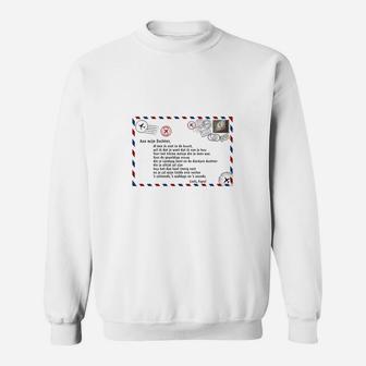 Ne Aan Mijn Dochter Papa Sweatshirt - Seseable