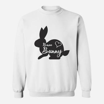 Nonee Bunny Cute Adorable Easter Great Family Women Sweat Shirt - Seseable