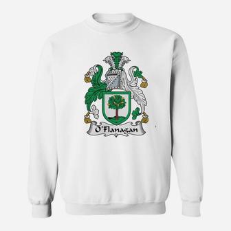 O'flanagan Coat Of Arms Irish Family Crests Sweat Shirt - Seseable