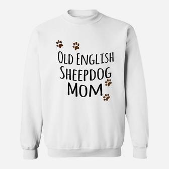 Old English Sheepdog Mom Sweat Shirt - Seseable