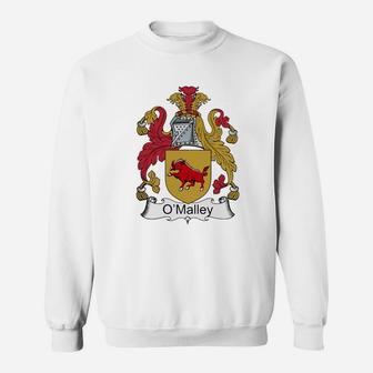 O'malley Coat Of Arms Irish Family Crests Sweat Shirt - Seseable